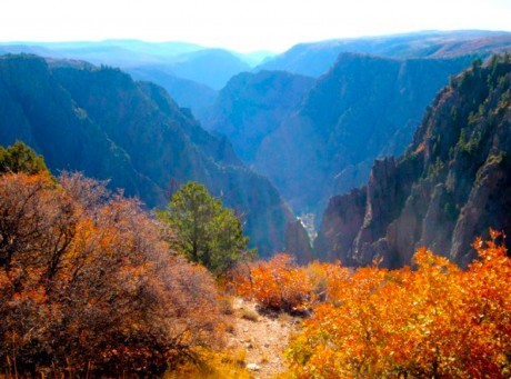 Black Canyon of the Gunnison National Park, near Montrose, CO.