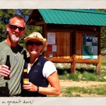 Cheers to an epic hike.