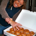 Shelli: 1; Krispy Kremes: 0