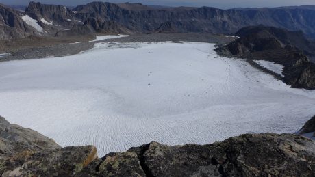 Upper Fremont Glacier.