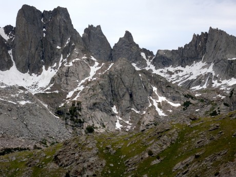 Cirque of Towers, about halfway across Jackass Pass.