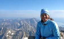 Feeling on top of the world Aug. 3 on top of the Grand Teton.