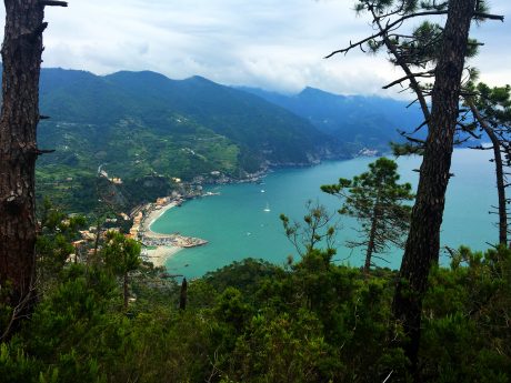We got to see the Cinque Terre (the five villages) and the trail we would have hiked had it been open, on this alternative hike.