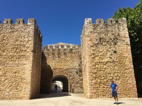 16th Century walls that used to protect the city of Lagos.